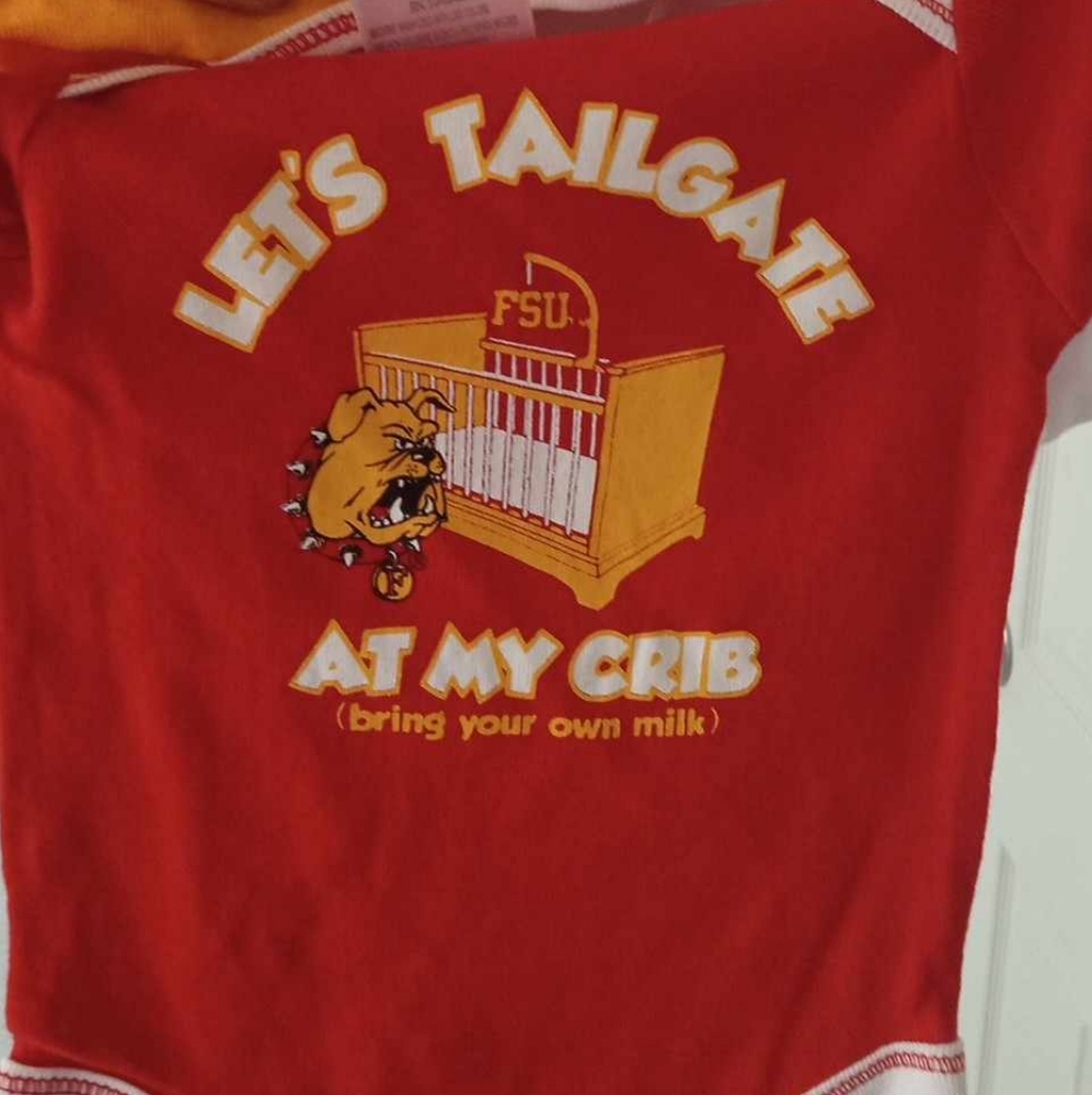 College football onesies